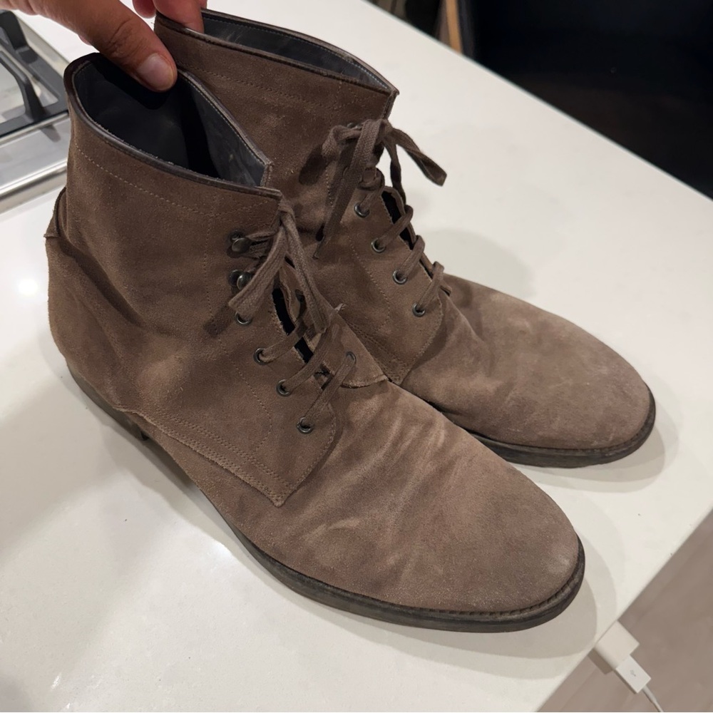 To Boot new york Men's Chukka Boots in Brown Suede